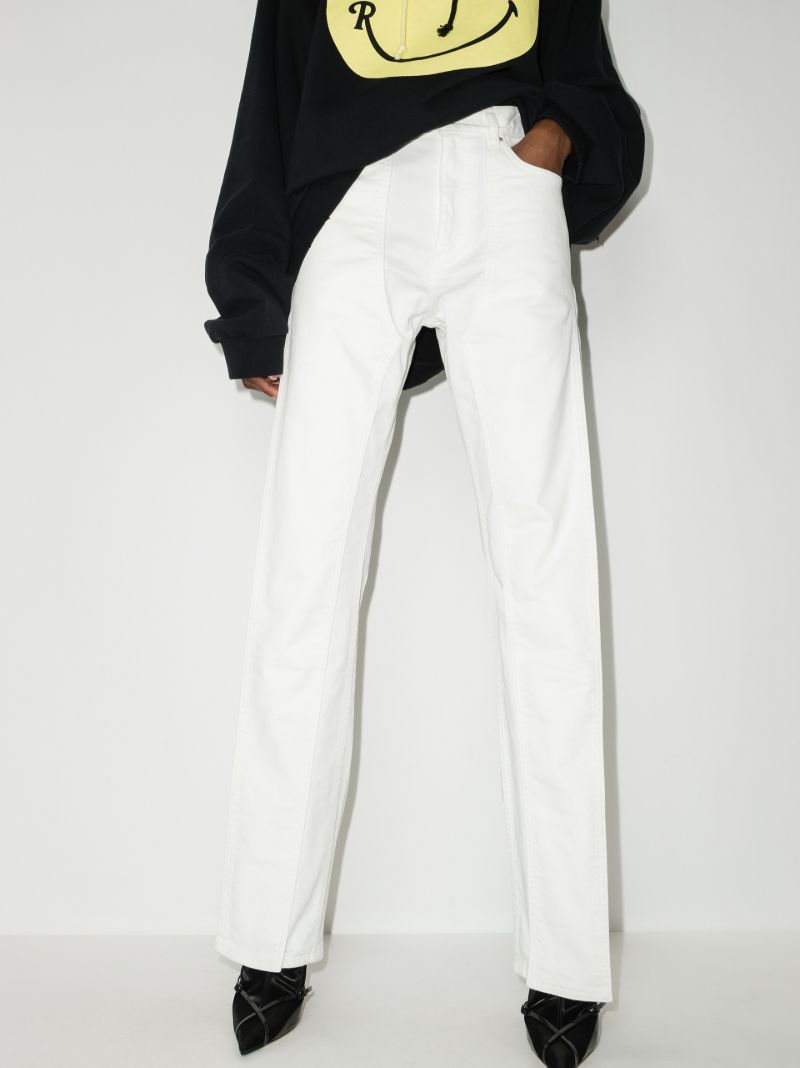 Panelled High Waist Jeans