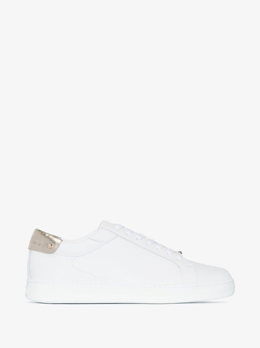 White Rome/f Leather Sneakers