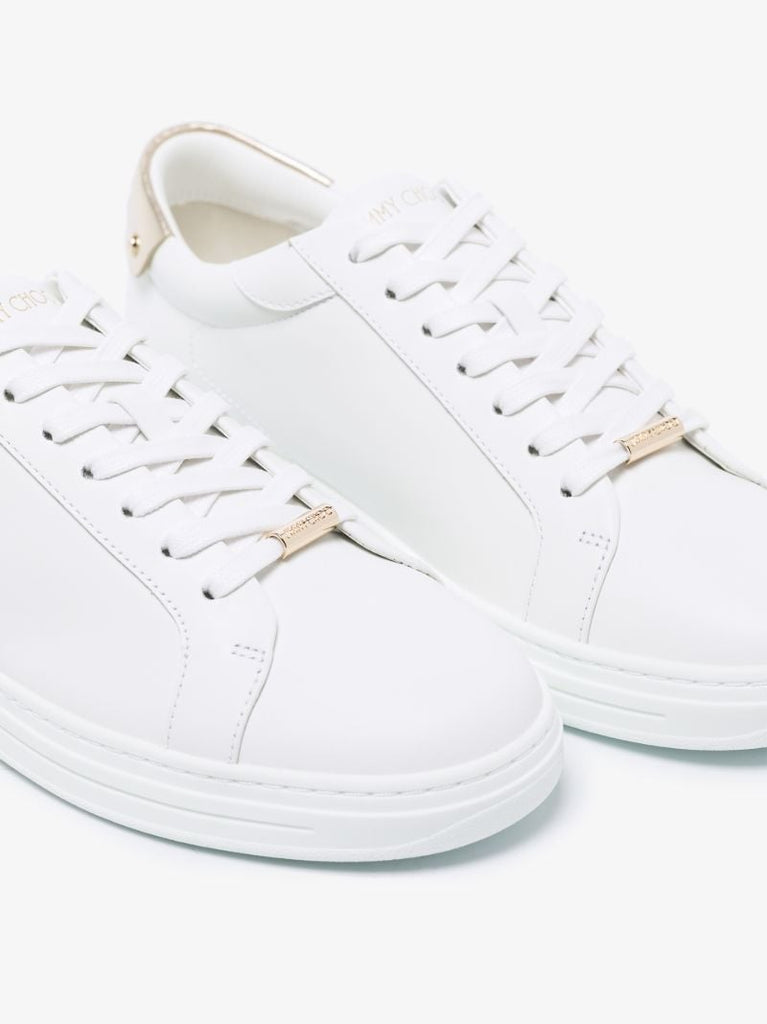 White Rome/f Leather Sneakers