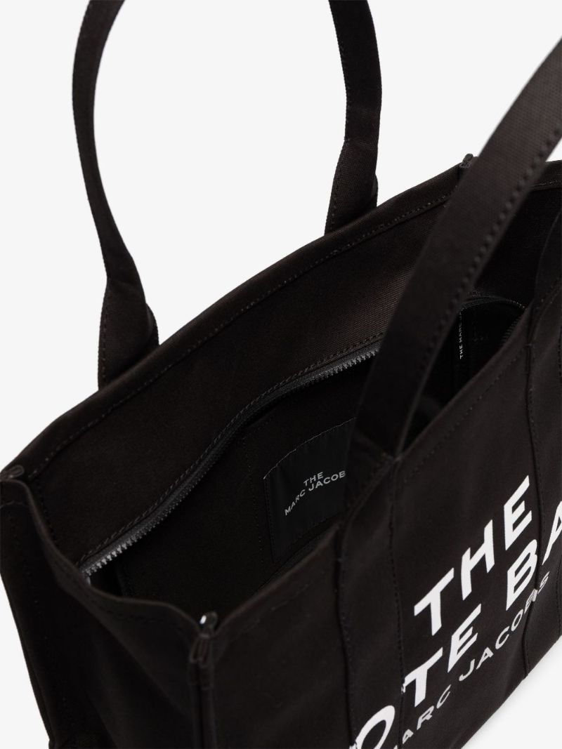 Black Canvas Tote Bag