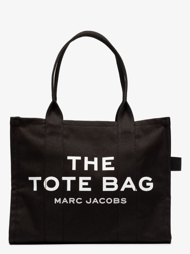 Black Canvas Tote Bag