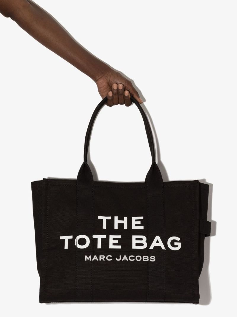 Black Canvas Tote Bag