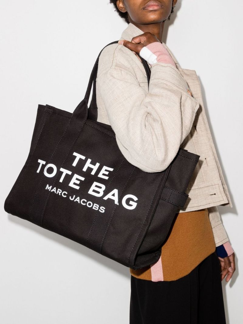 Black Canvas Tote Bag