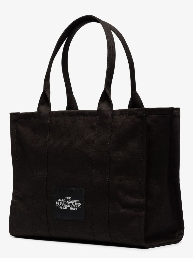 Black Canvas Tote Bag