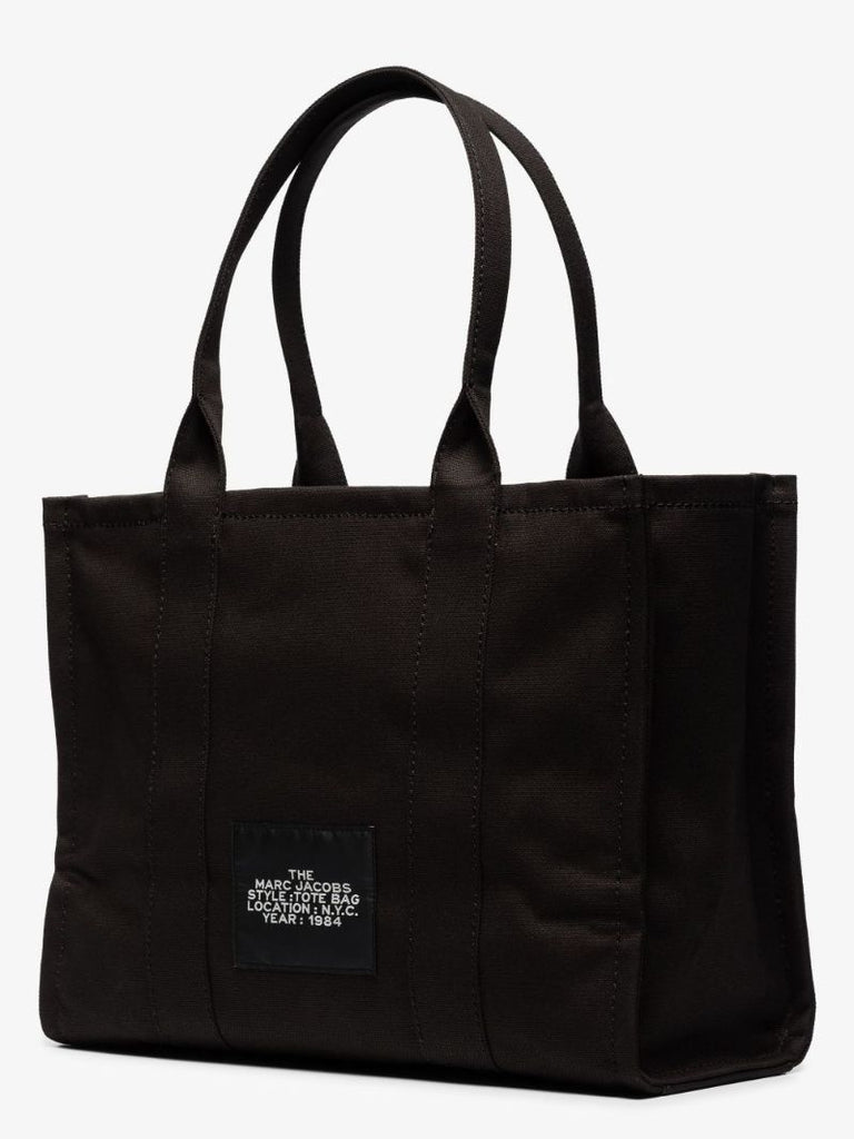 Black Canvas Tote Bag
