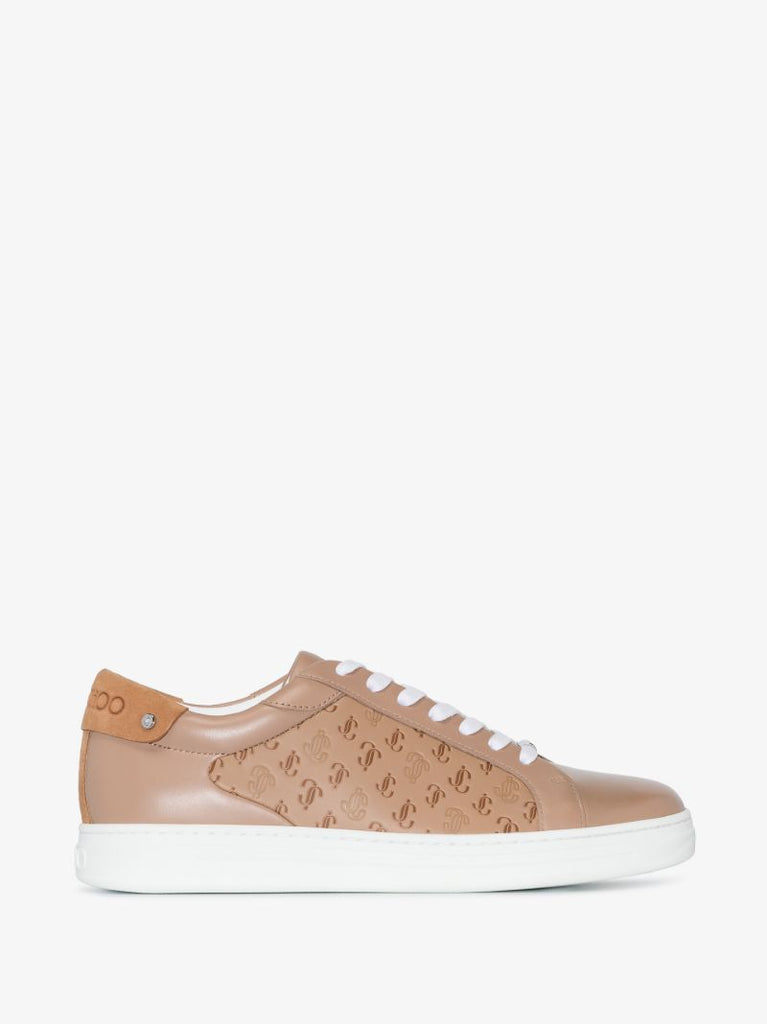 Brown Rome/f Leather Sneakers