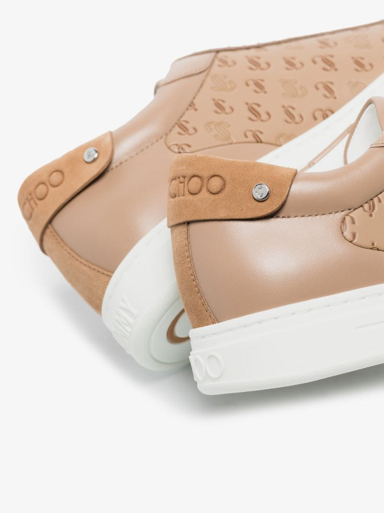Brown Rome/f Leather Sneakers