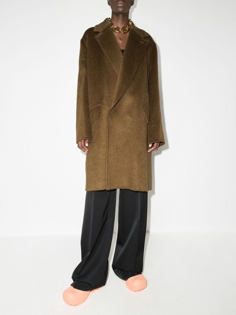 Oversized Single-breasted Coat