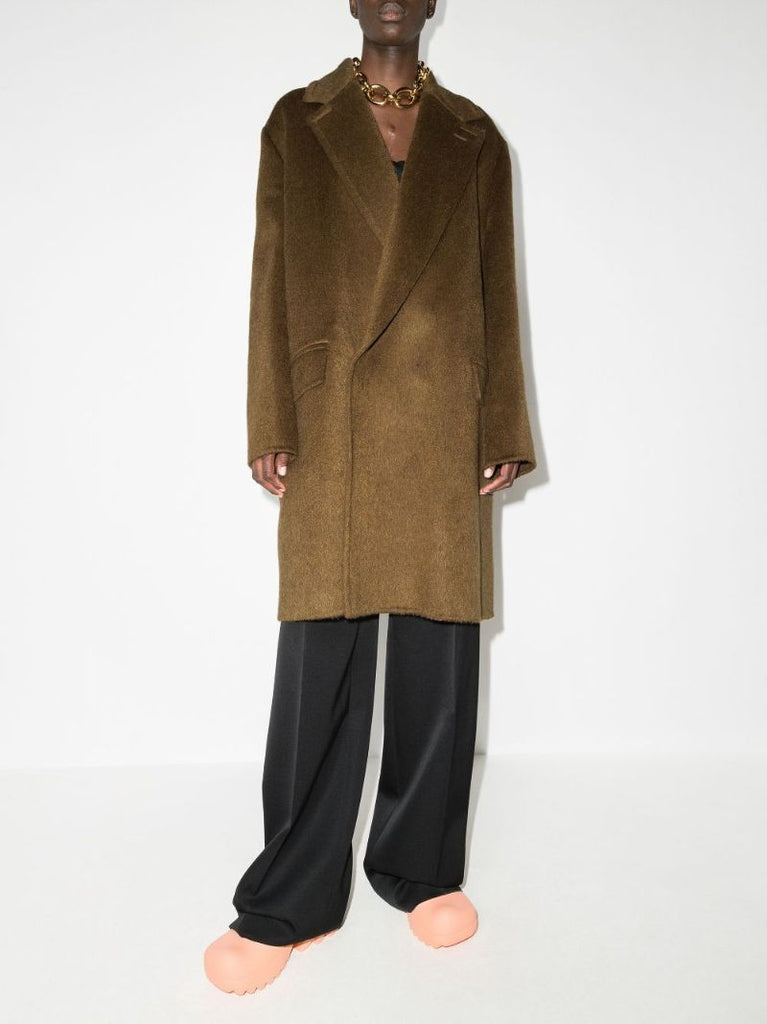 Oversized Single-breasted Coat