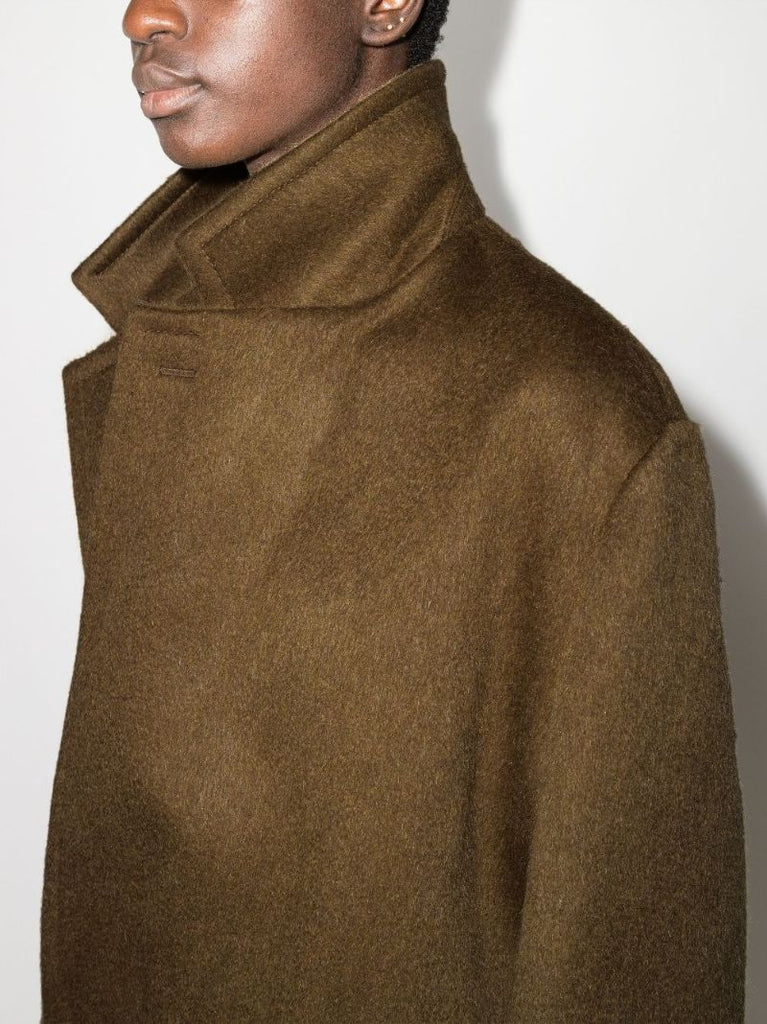 Oversized Single-breasted Coat