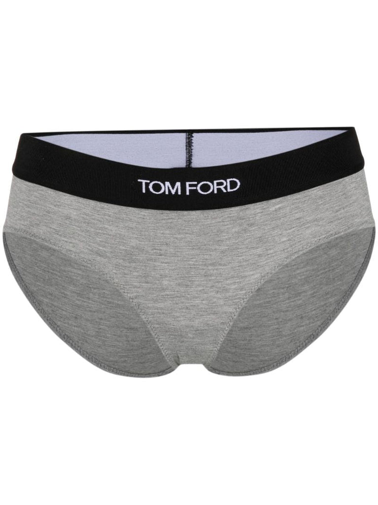 Grey Logo Briefs