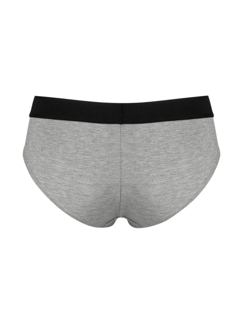 Grey Logo Briefs