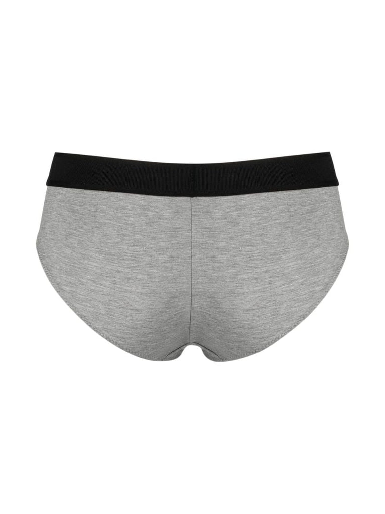 Grey Logo Briefs
