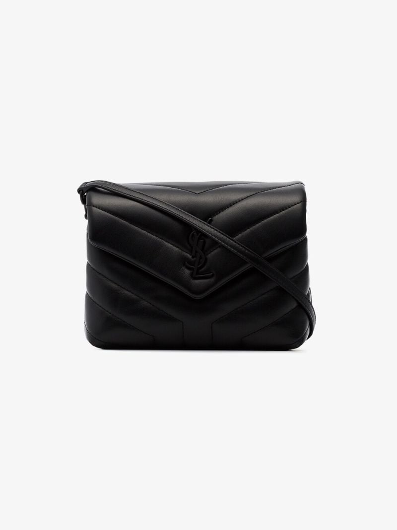 Black Loulou Toy Leather Shoulder Bag