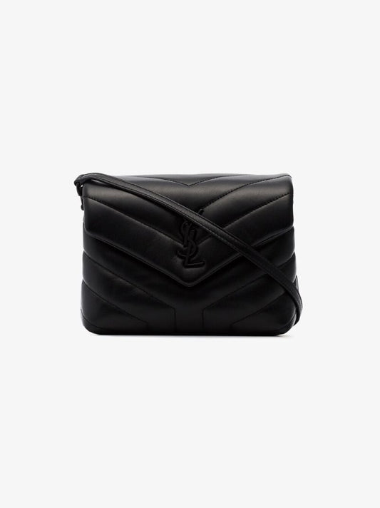 Black Loulou Toy Leather Shoulder Bag