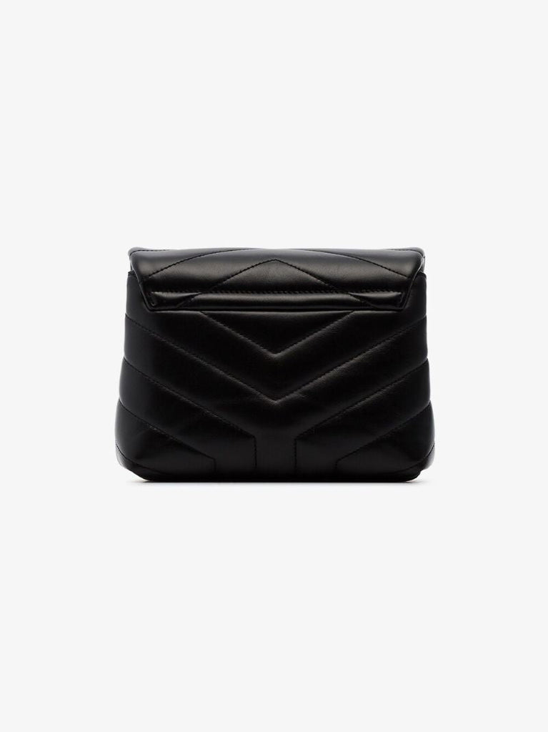 Black Loulou Toy Leather Shoulder Bag