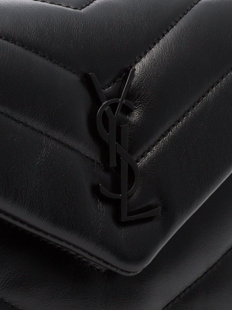 Black Loulou Toy Leather Shoulder Bag