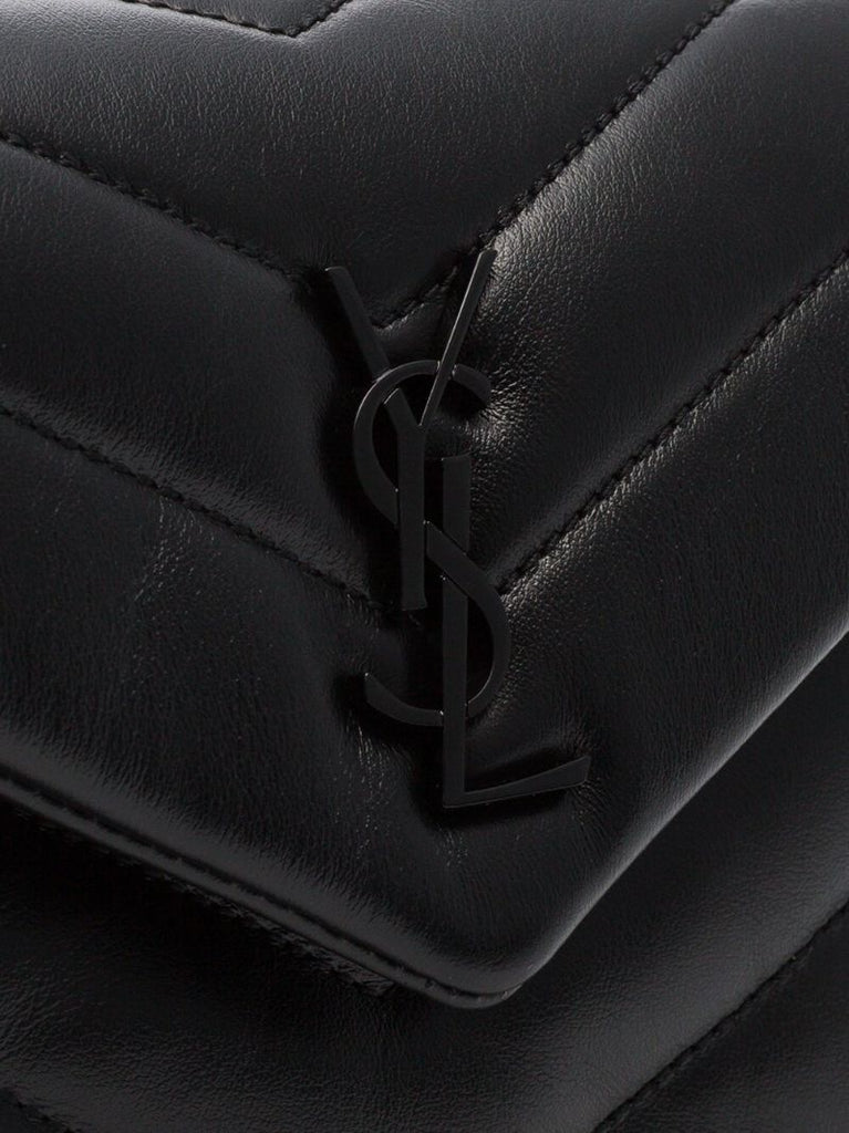 Black Loulou Toy Leather Shoulder Bag