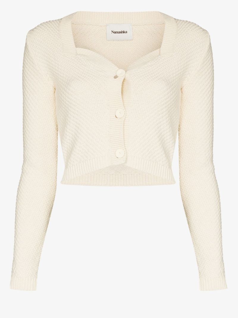 Kaya Sweetheart-neck Cardigan