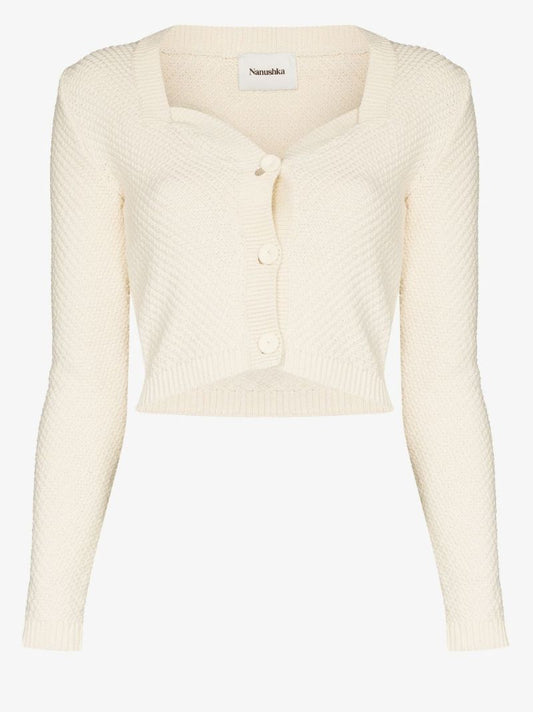 Kaya Sweetheart-neck Cardigan