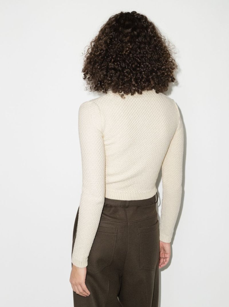 Kaya Sweetheart-neck Cardigan