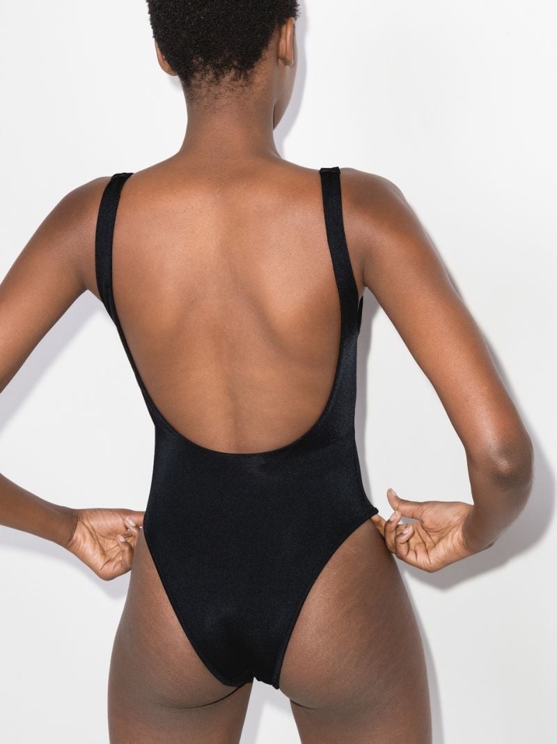Logo Print Swimsuit