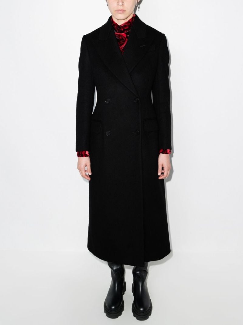 Double-breasted Wool Coat