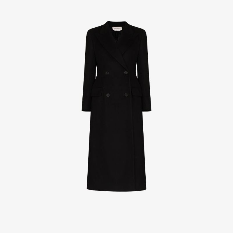 Double-breasted Wool Coat