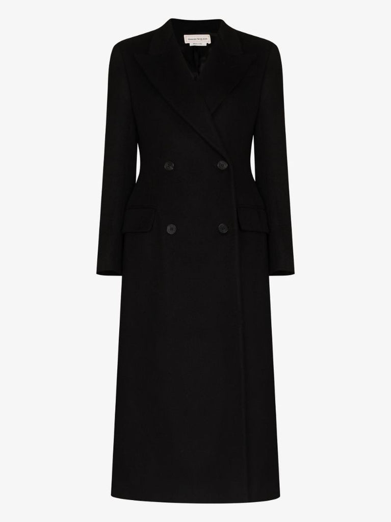 Double-breasted Wool Coat