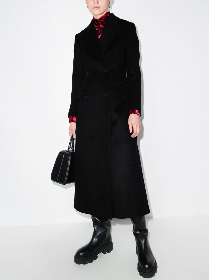 Double-breasted Wool Coat