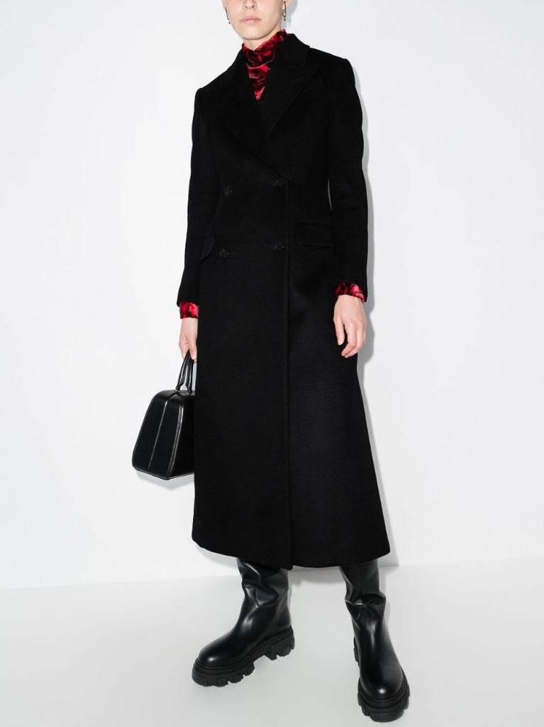 Double-breasted Wool Coat