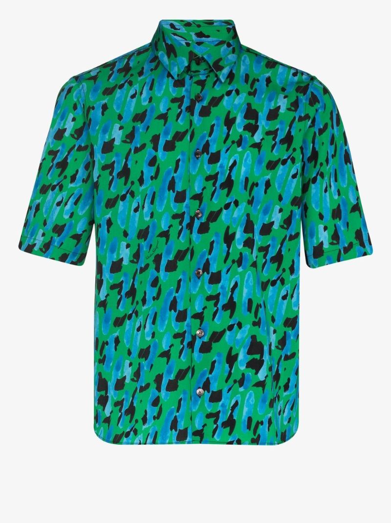Leopard Print Short-sleeve Shirt