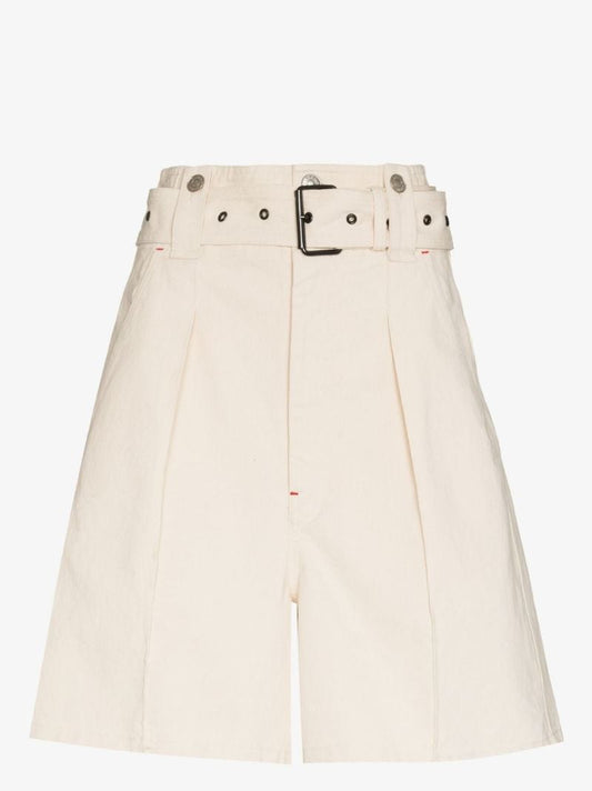 Delilaz Wide Leg Cotton Shorts