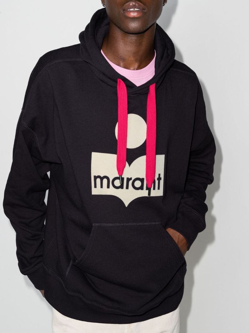 Miley Logo Print Hoodie