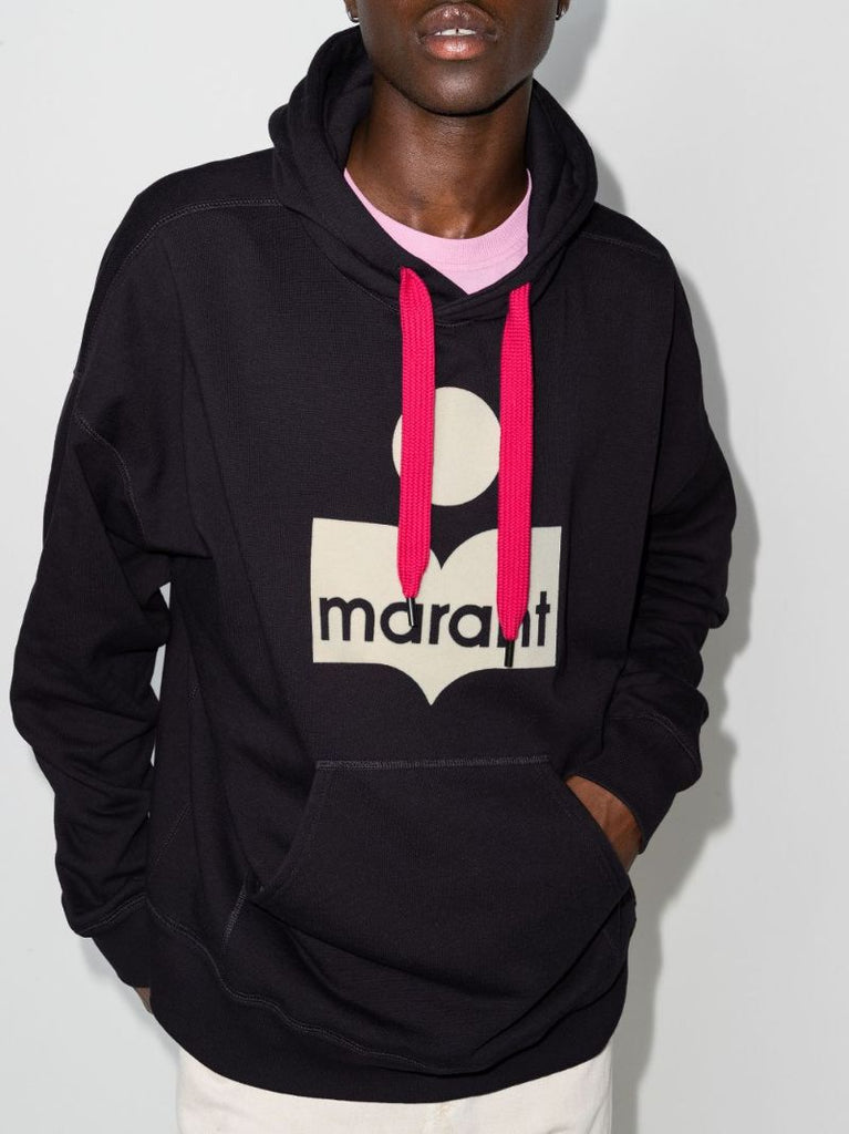 Miley Logo Print Hoodie