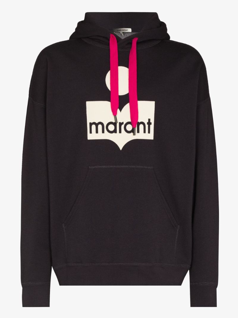 Miley Logo Print Hoodie