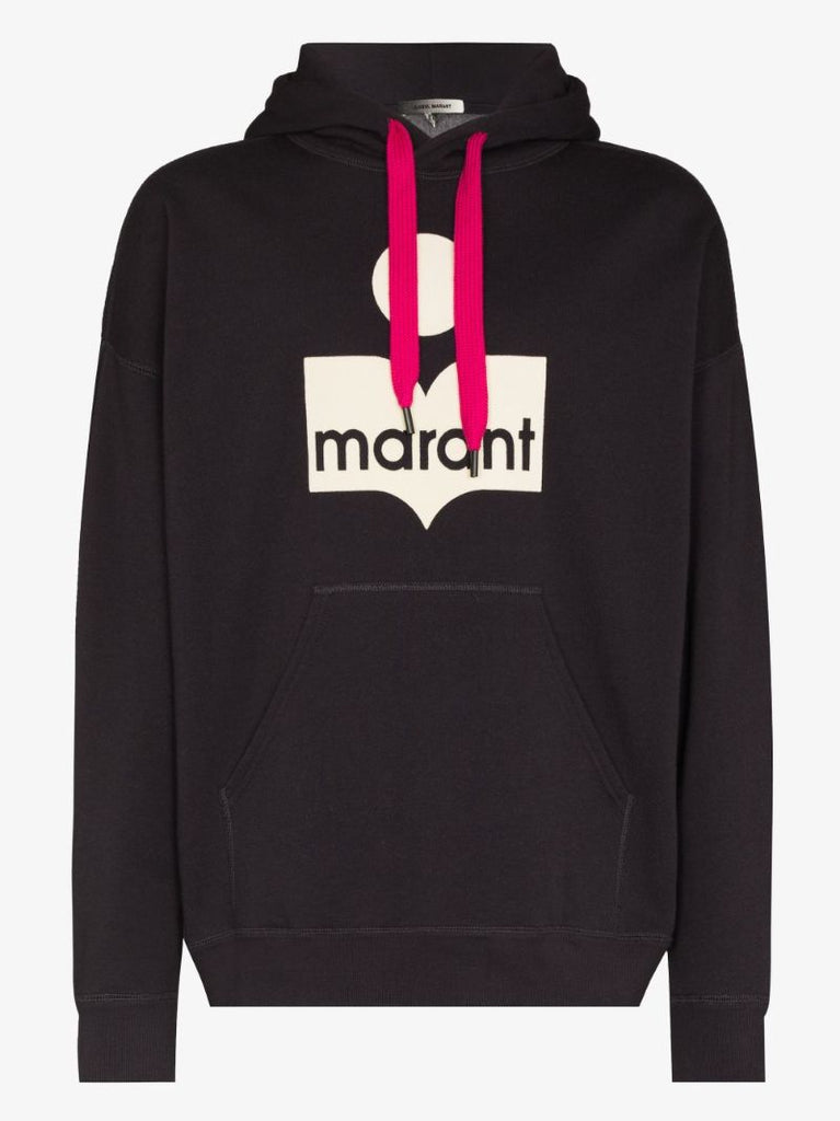 Miley Logo Print Hoodie