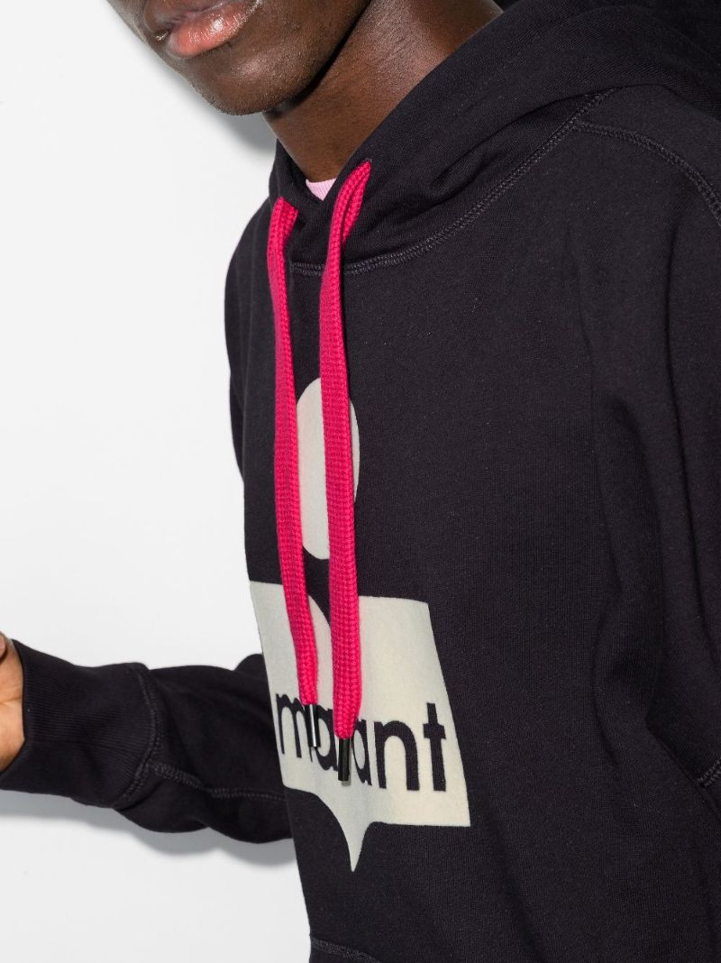 Miley Logo Print Hoodie