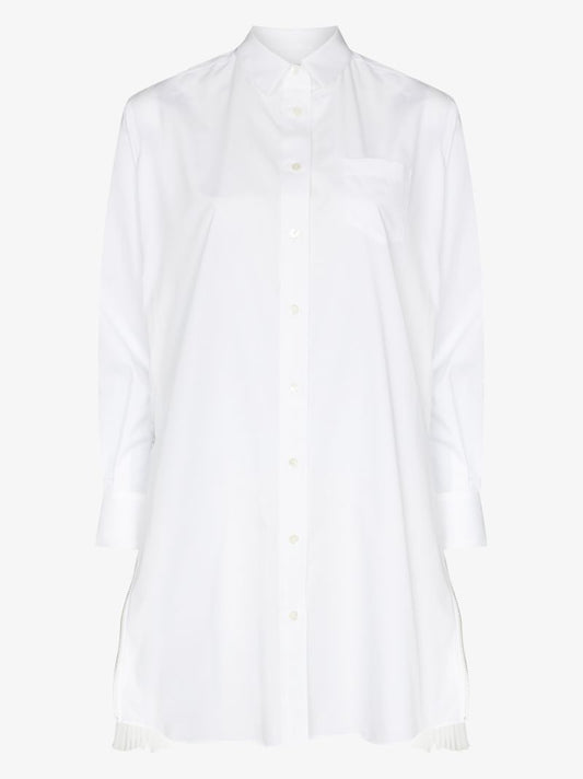 Side Zip Shirt Dress