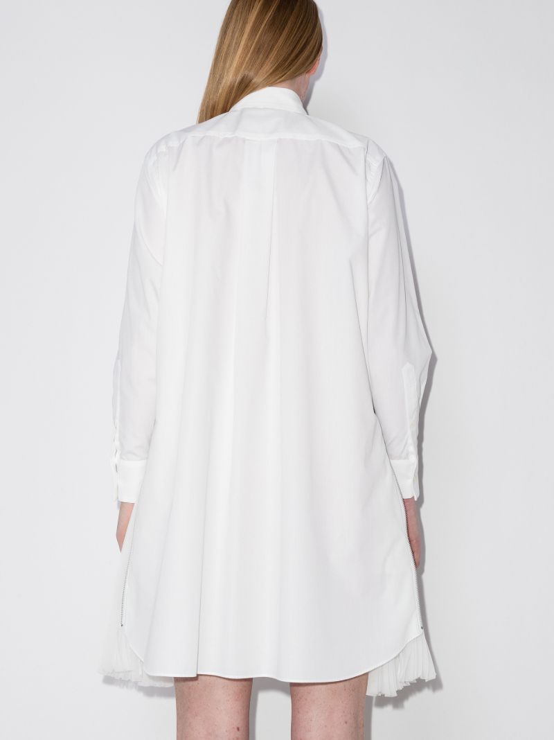 Side Zip Shirt Dress