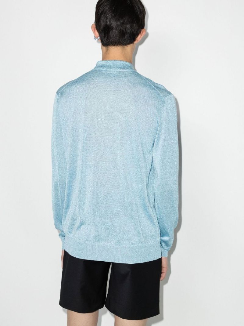 Logo Knitted Polo Shirt