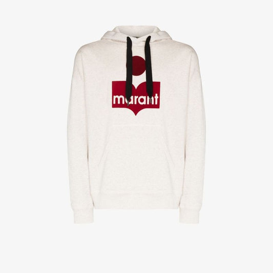 Miley Logo Print Cotton Hoodie