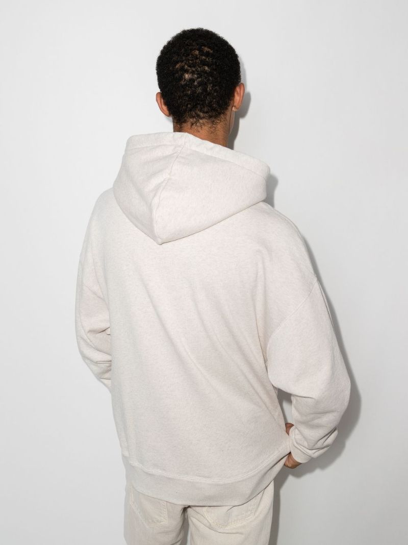 Miley Logo Print Cotton Hoodie
