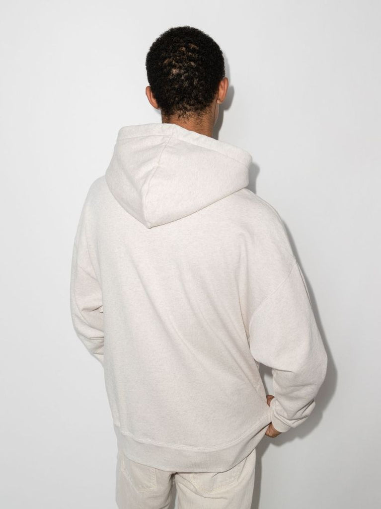 Miley Logo Print Cotton Hoodie