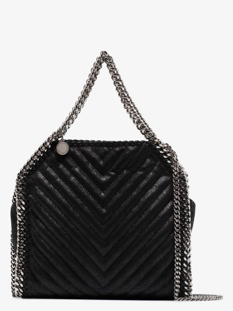 Black Falabella Mini Tote Bag