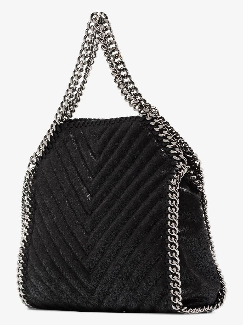 Black Falabella Mini Tote Bag