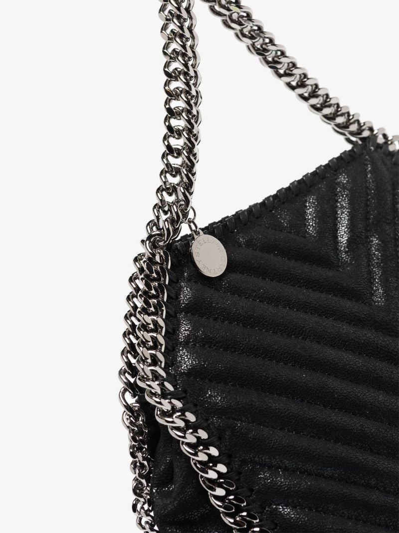 Black Falabella Mini Tote Bag