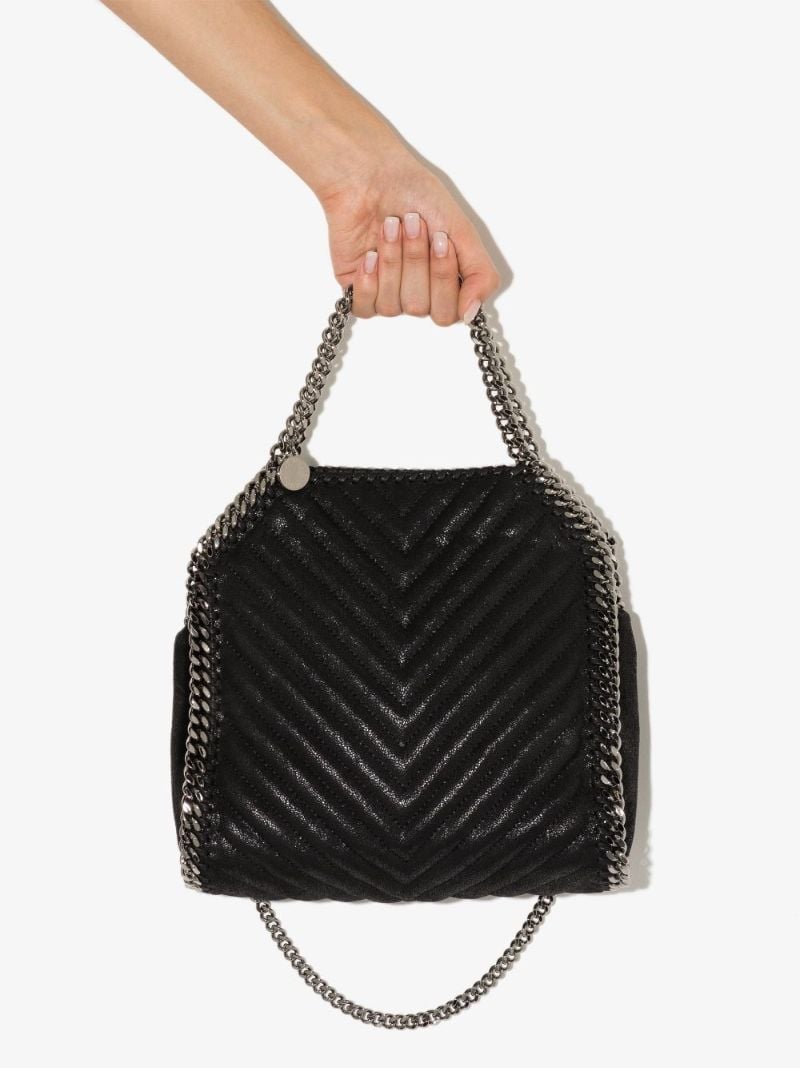 Black Falabella Mini Tote Bag