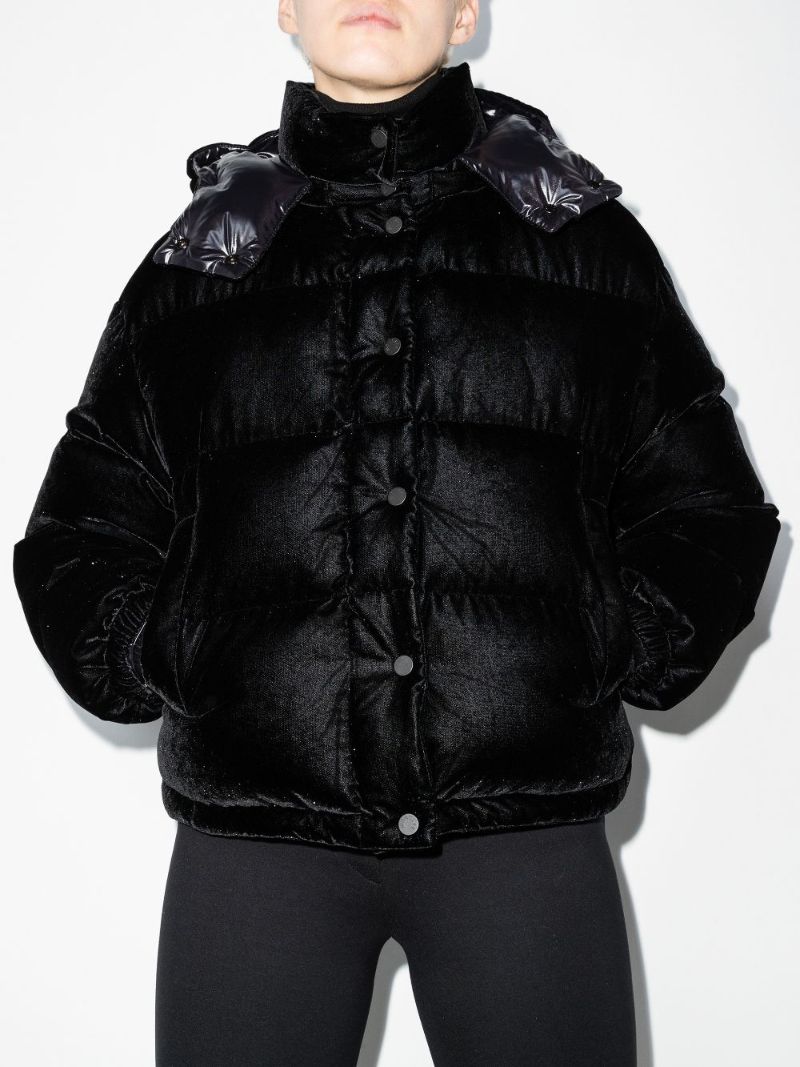Daos Velvet Puffer Jacket
