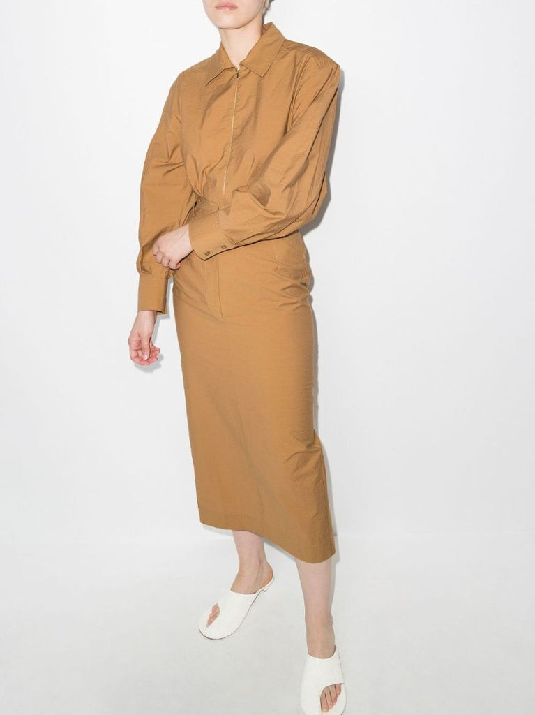 La Robe Uzco Midi Shirt Dress